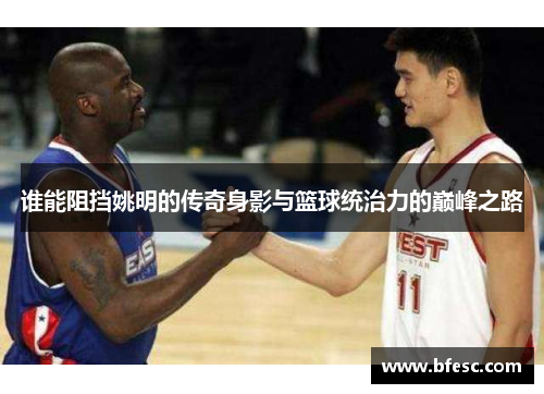 谁能阻挡姚明的传奇身影与篮球统治力的巅峰之路